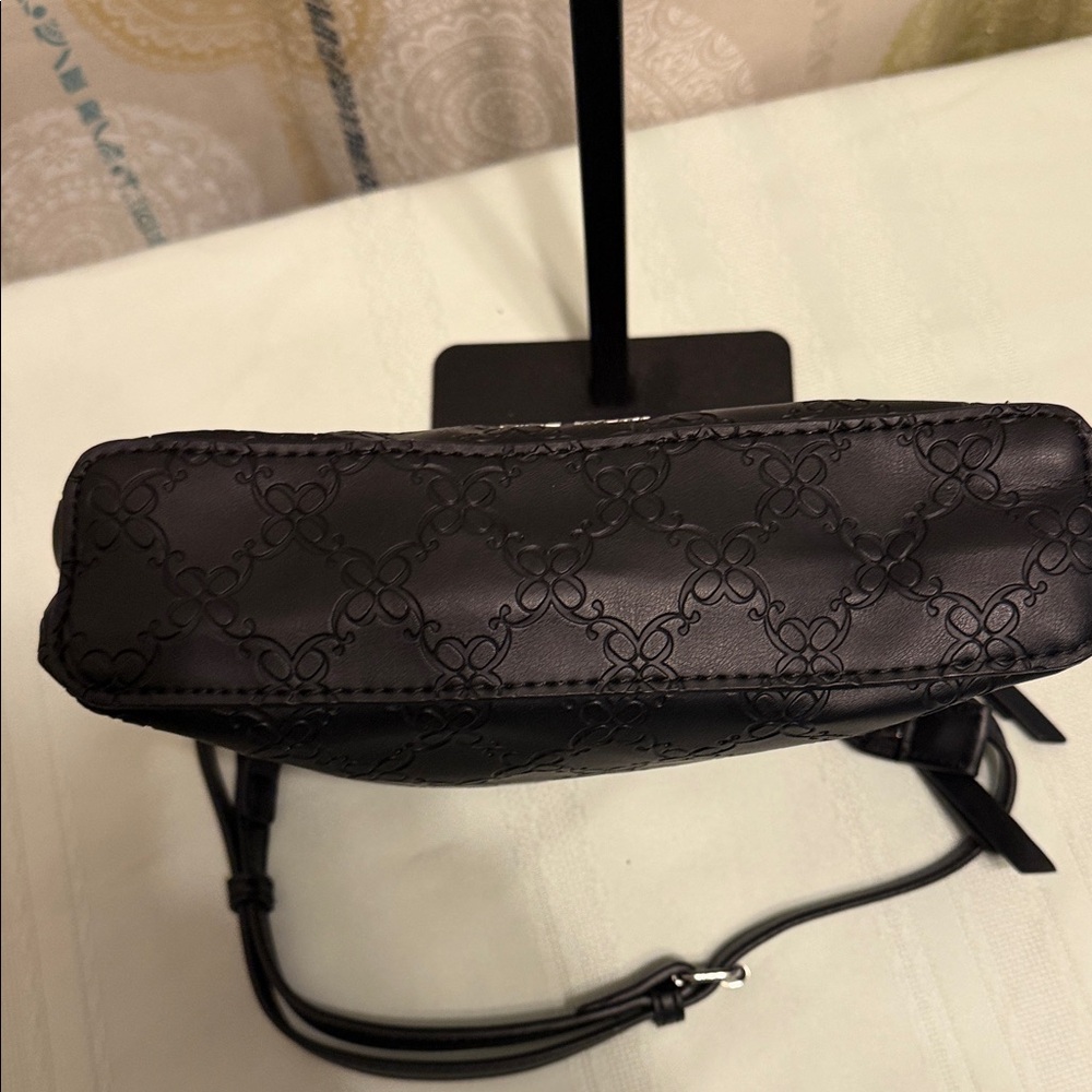 Nine West Black Embossed Shoulder Bag - Picture 5 of 5